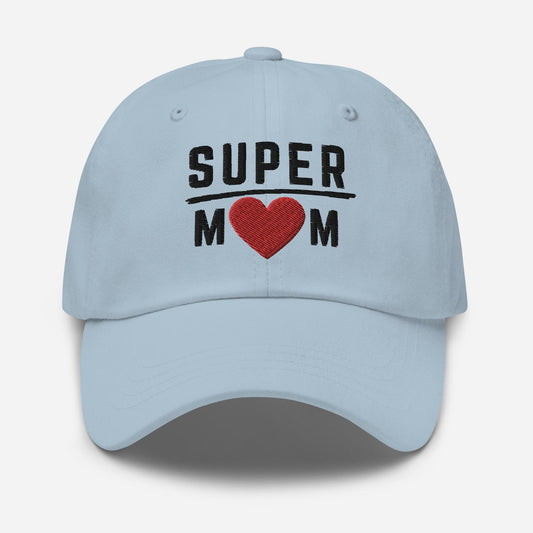 Super Mom Dad Hat – Adjustable Fun Mom Life Cap