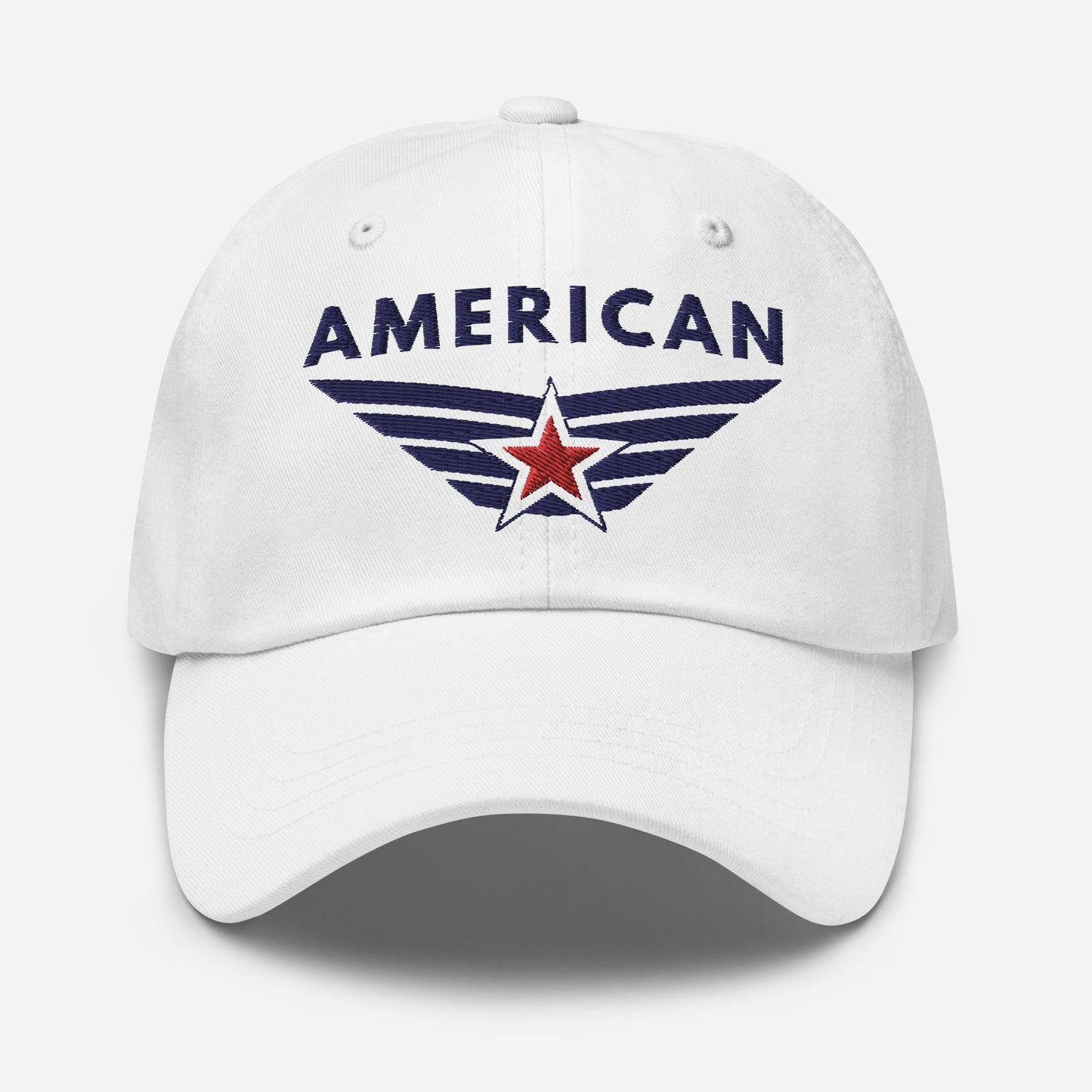 American Dad Hat – Casual Adjustable Patriotic Cap